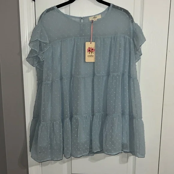 Blue blouse - Picture 1 of 3